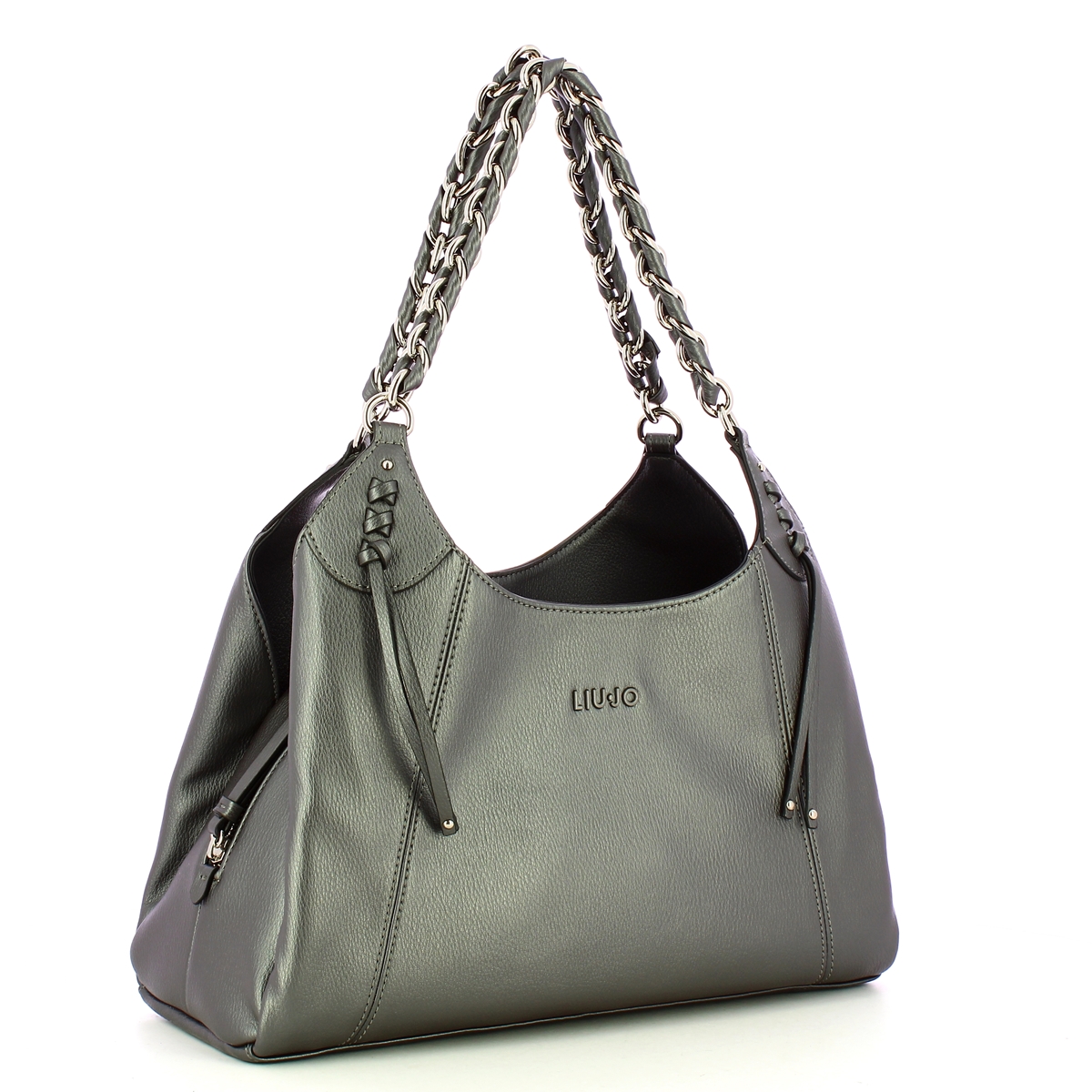 Liu Jo Boston Bag Antracite Met. - 2 Liu Jo Boston Bag Antracite Met. - 2