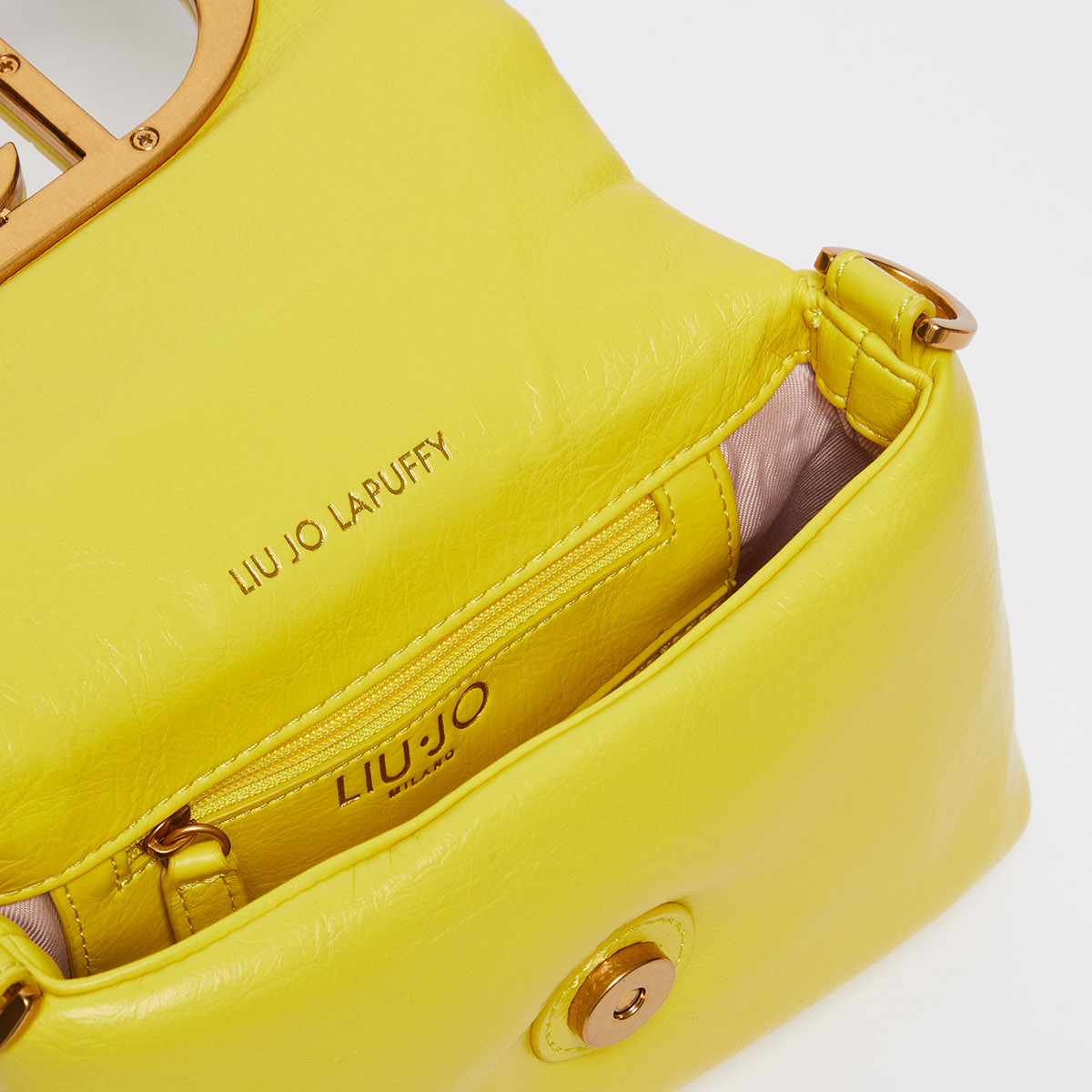Liu Jo Sottospalla Piccola LaPuffy Giallo Cedro - 5 Liu Jo Sottospalla Piccola LaPuffy Giallo Cedro - 5