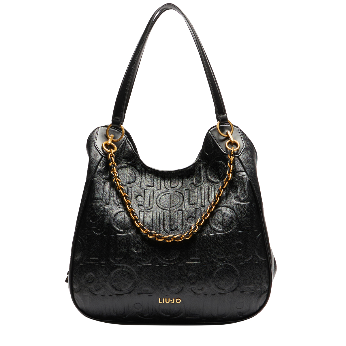Liu Jo Hobo bag grande con catena Black - 1 Liu Jo Hobo bag grande con catena Black - 1