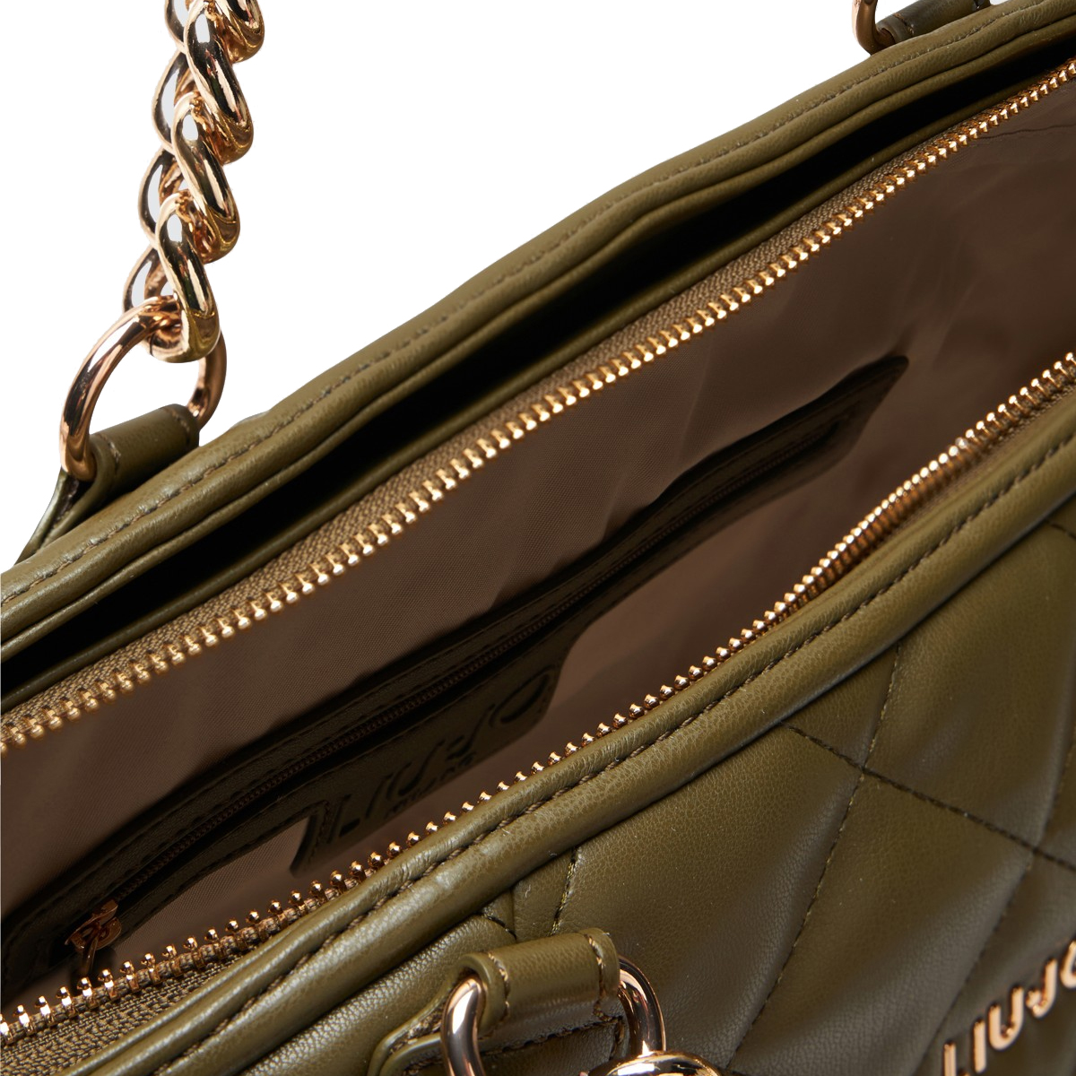 Liu Jo Borsa a mano trapuntata Army Green - 4 Liu Jo Borsa a mano trapuntata Army Green - 4