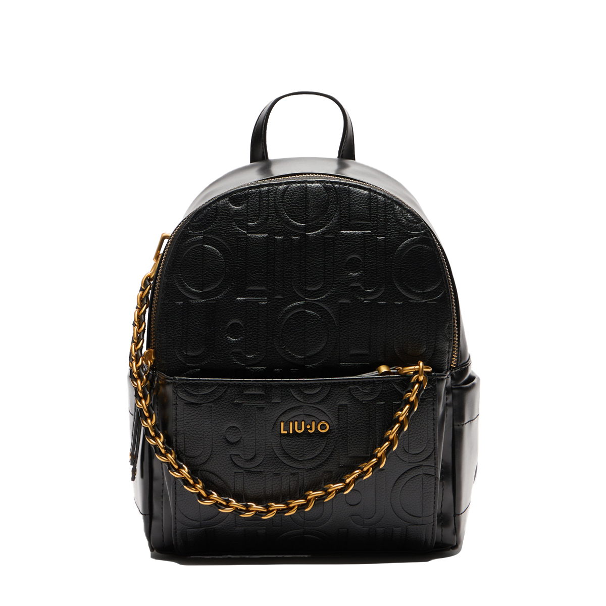 Liu Jo Zaino con logo e catena Black - 1 Liu Jo Zaino con logo e catena Black - 1