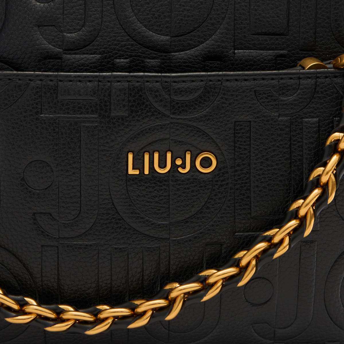 Liu Jo Zaino con logo e catena Black - 3 Liu Jo Zaino con logo e catena Black - 3