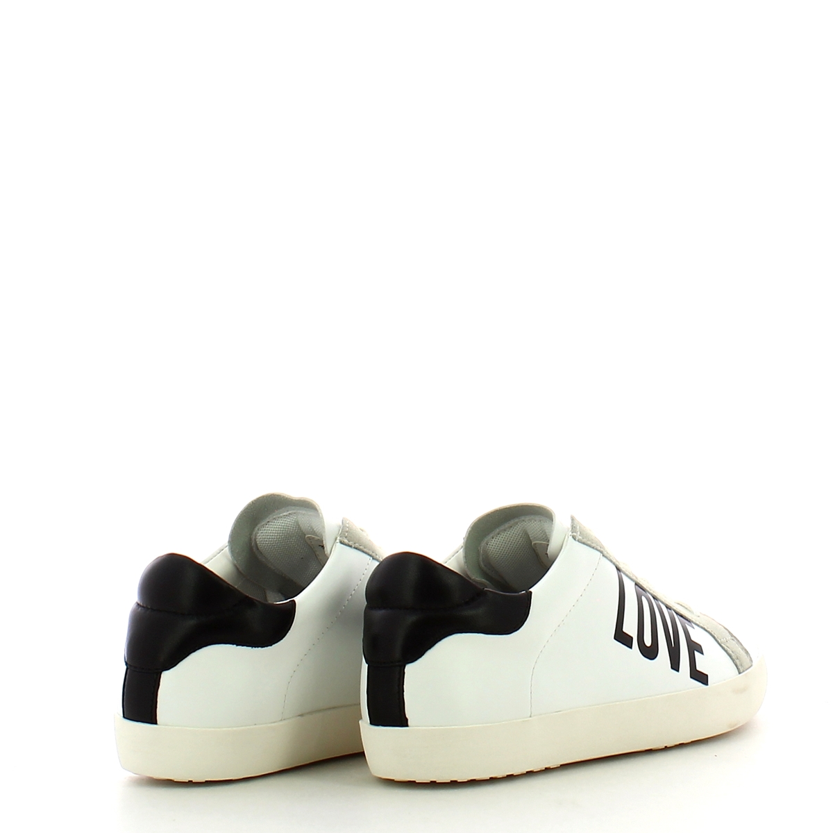 Love Moschino Sneakers con logo e inserti in suede - 3 Love Moschino Sneakers con logo e inserti in suede - 3
