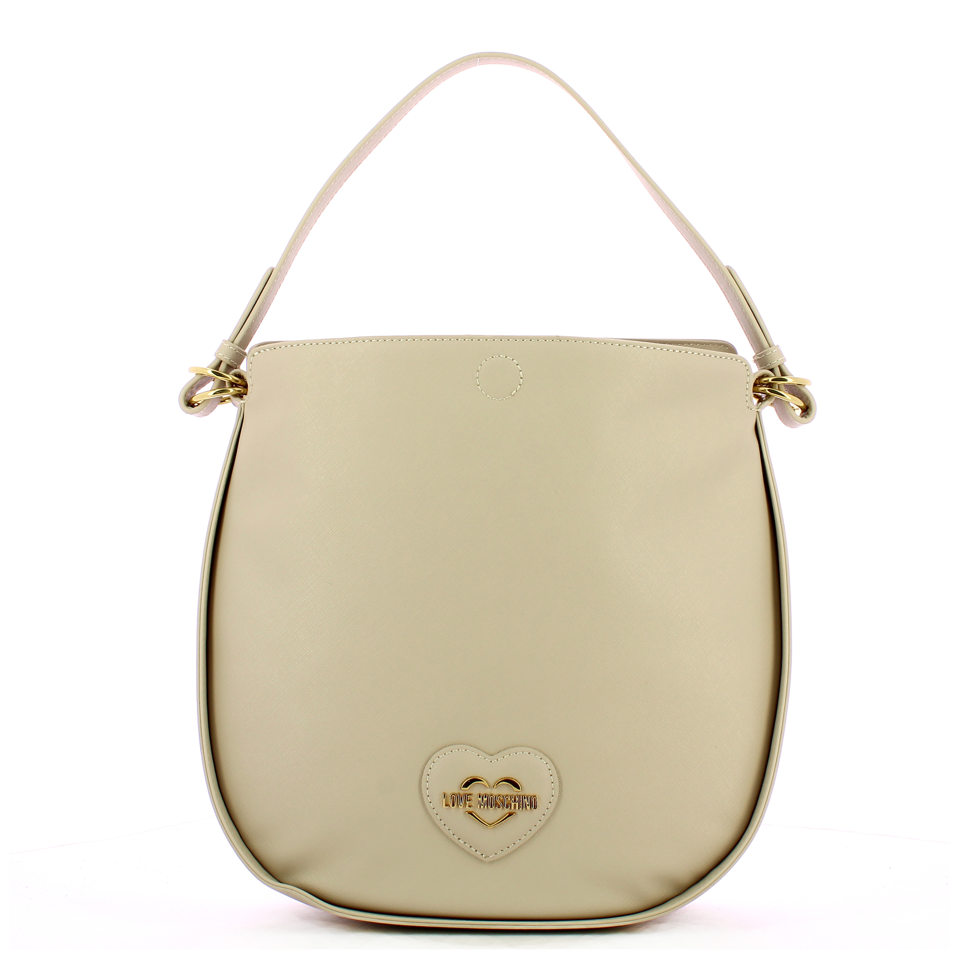 Love Moschino Hobo Bag Sweet Heart Avorio - 1 Love Moschino Hobo Bag Sweet Heart Avorio - 1