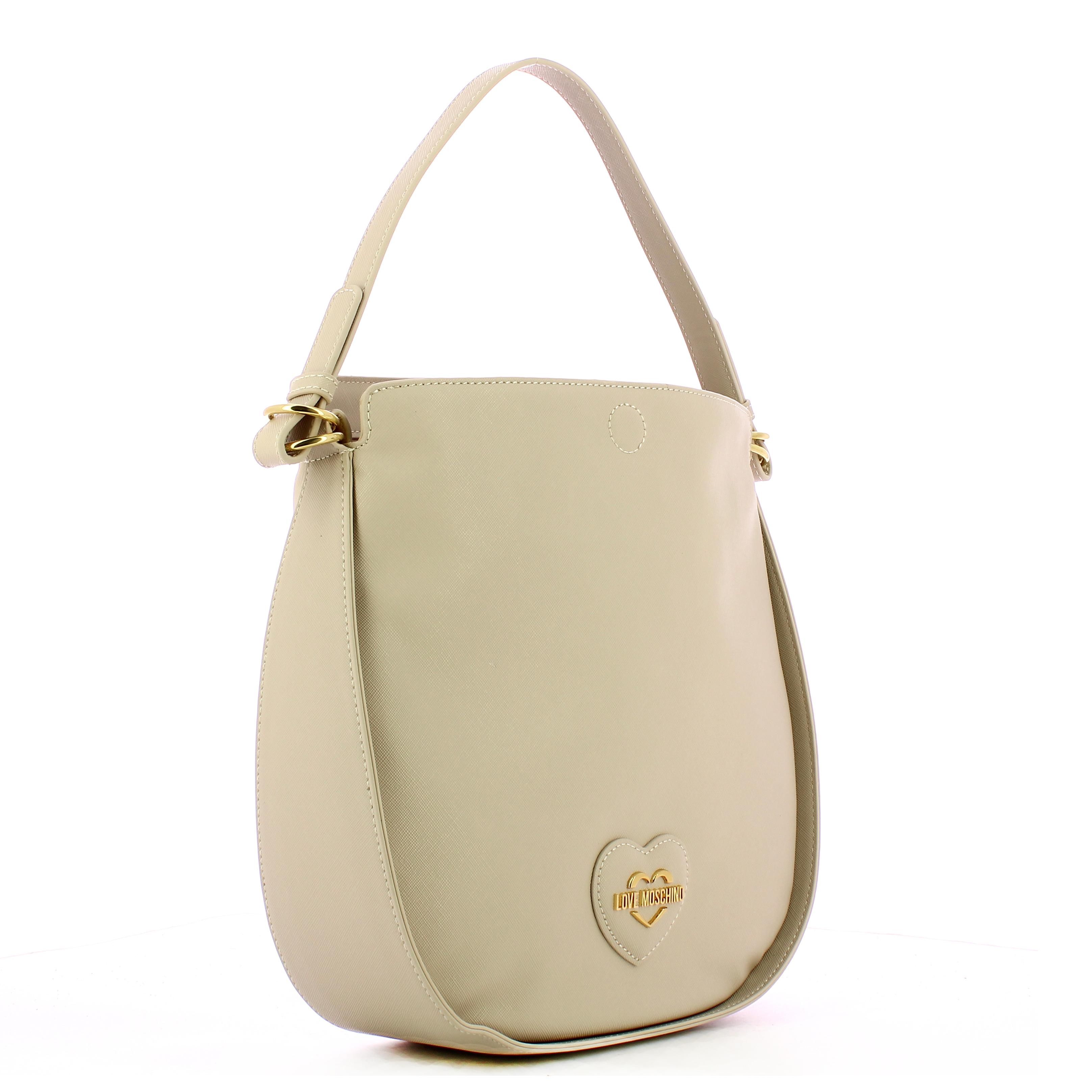 Love Moschino Hobo Bag Sweet Heart Avorio - 2 Love Moschino Hobo Bag Sweet Heart Avorio - 2