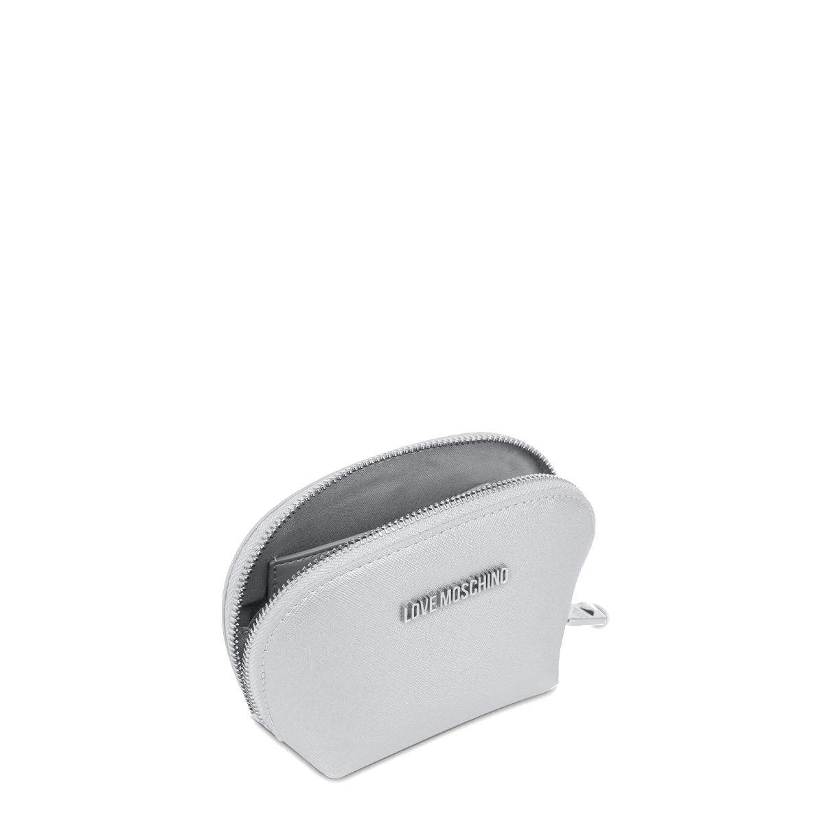 Love Moschino Bustina Piccola Argento Laminato - 4 Love Moschino Bustina Piccola Argento Laminato - 4