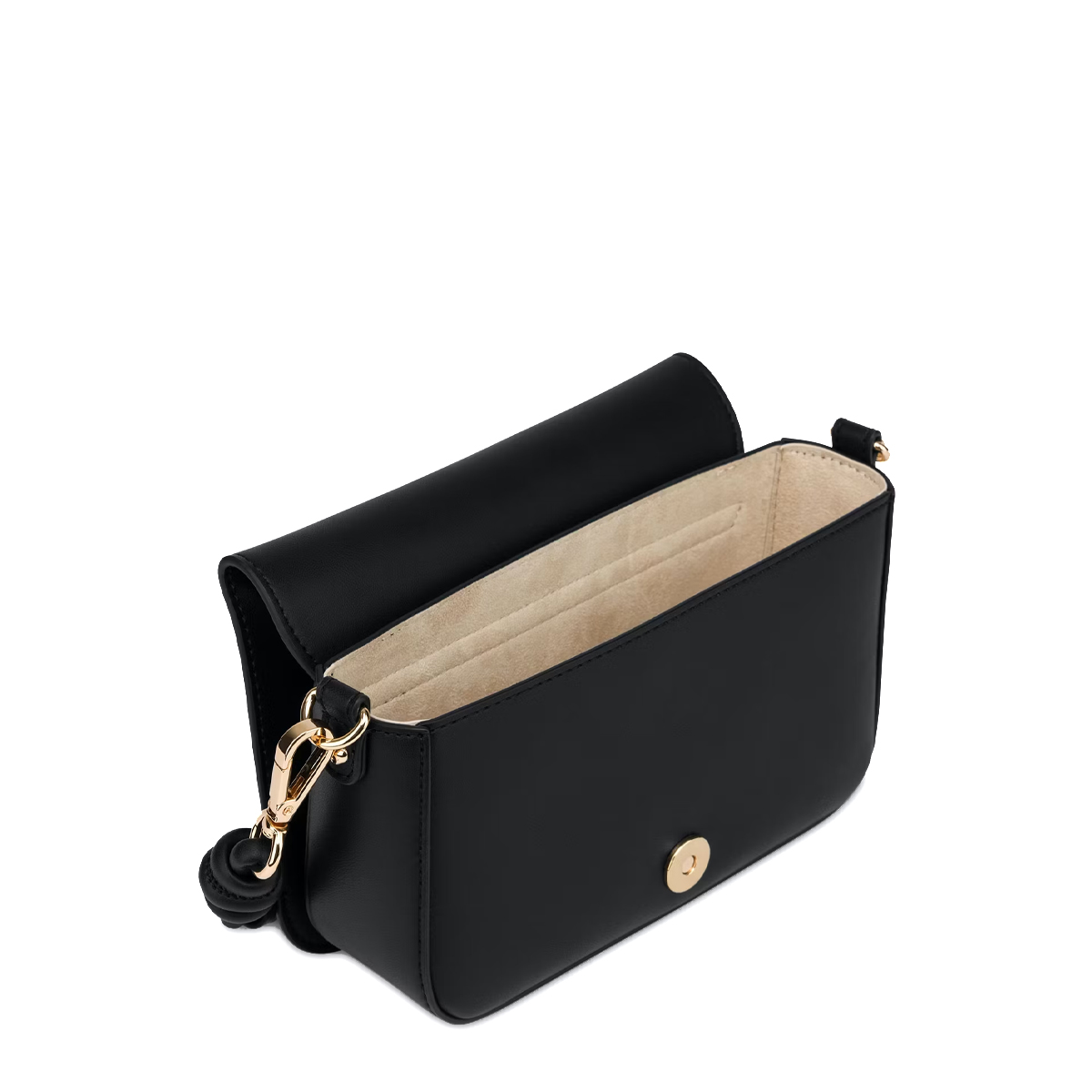 Love Moschino Mini Borsa a tracolla con logo Avorio - 4 Love Moschino Mini Borsa a tracolla con logo Avorio - 4