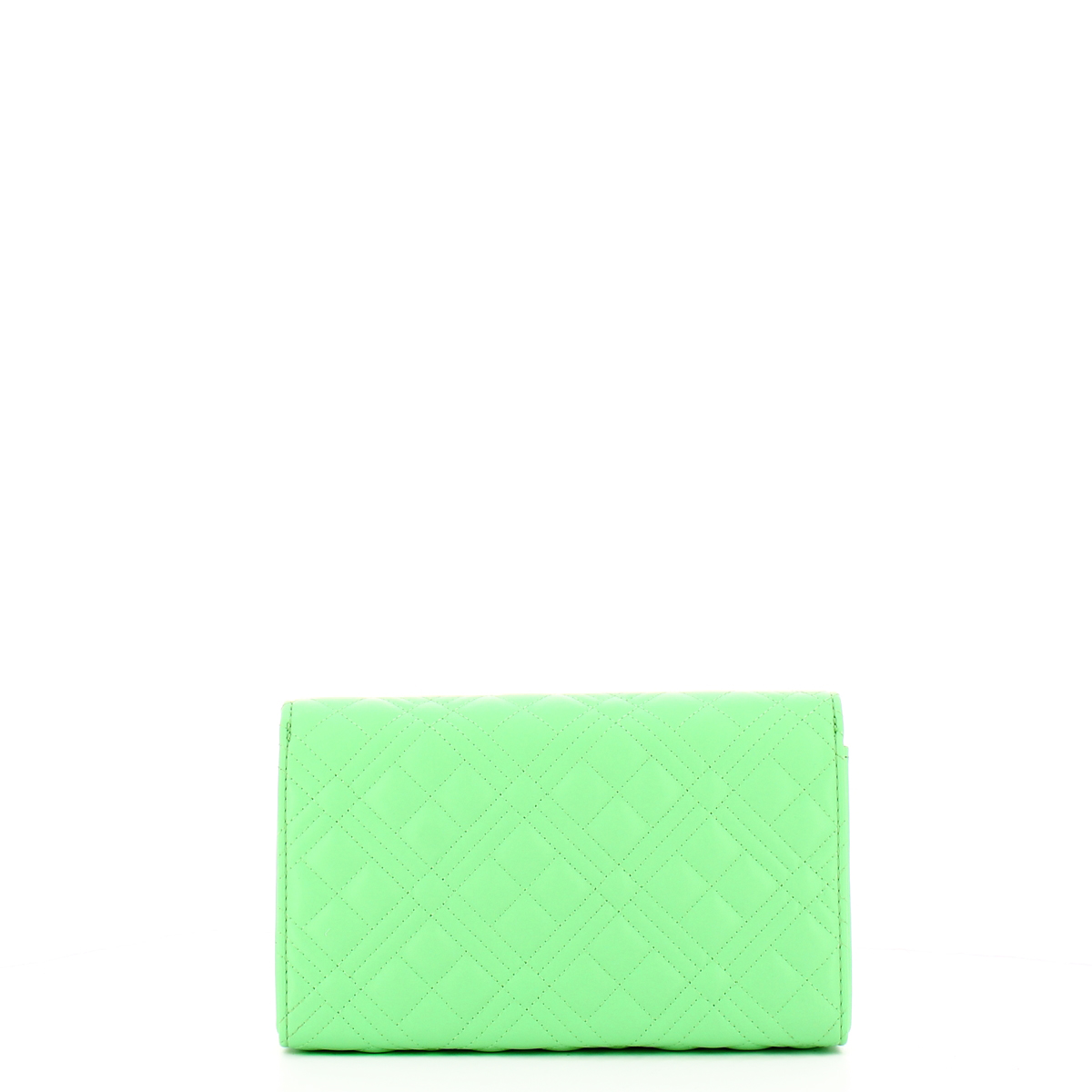 Love Moschino Clutch Shiny Quilted Menta - 3 Love Moschino Clutch Shiny Quilted Menta - 3