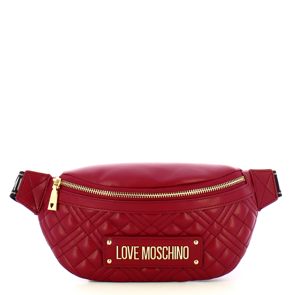 Love Moschino Marsupio Quilted Vino - 1 Love Moschino Marsupio Quilted Vino - 1