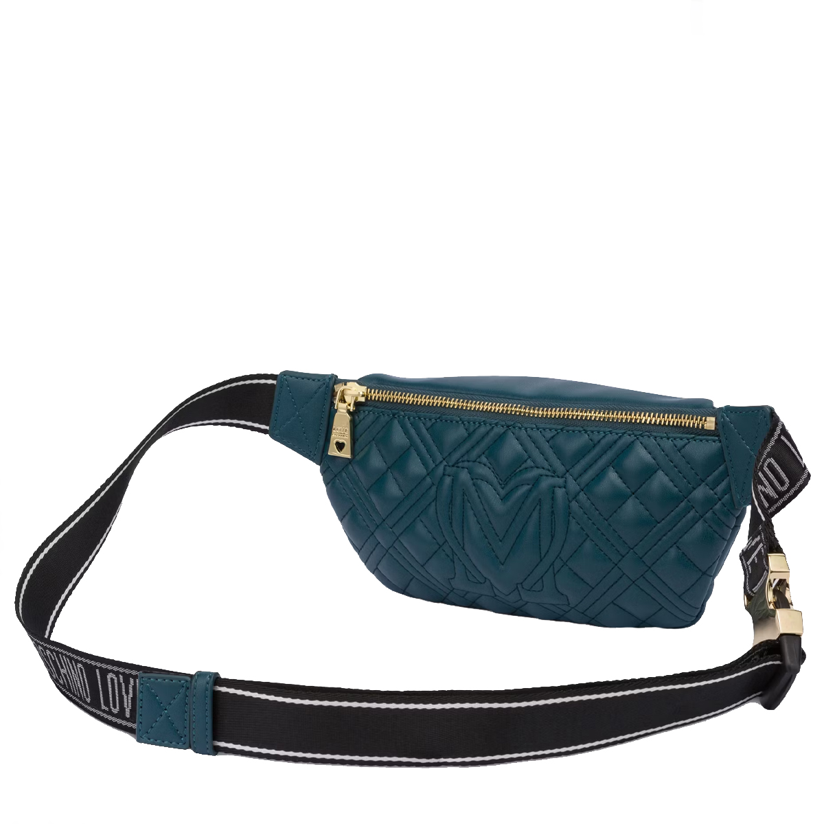 Love Moschino Marsupio Quilted Smeraldo - 2 Love Moschino Marsupio Quilted Smeraldo - 2