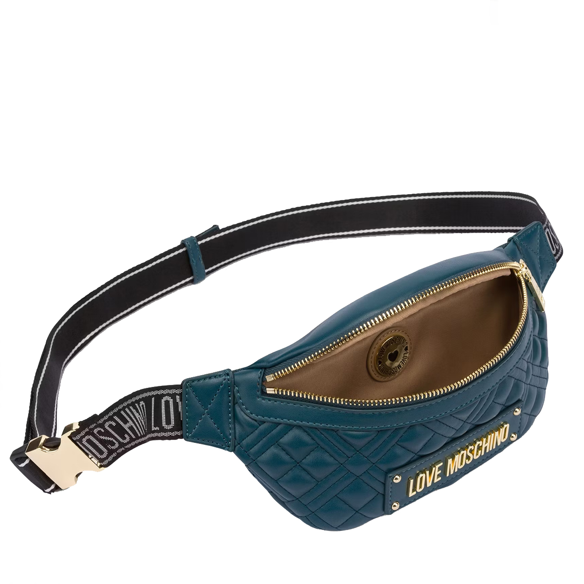 Love Moschino Marsupio Quilted Smeraldo - 3 Love Moschino Marsupio Quilted Smeraldo - 3