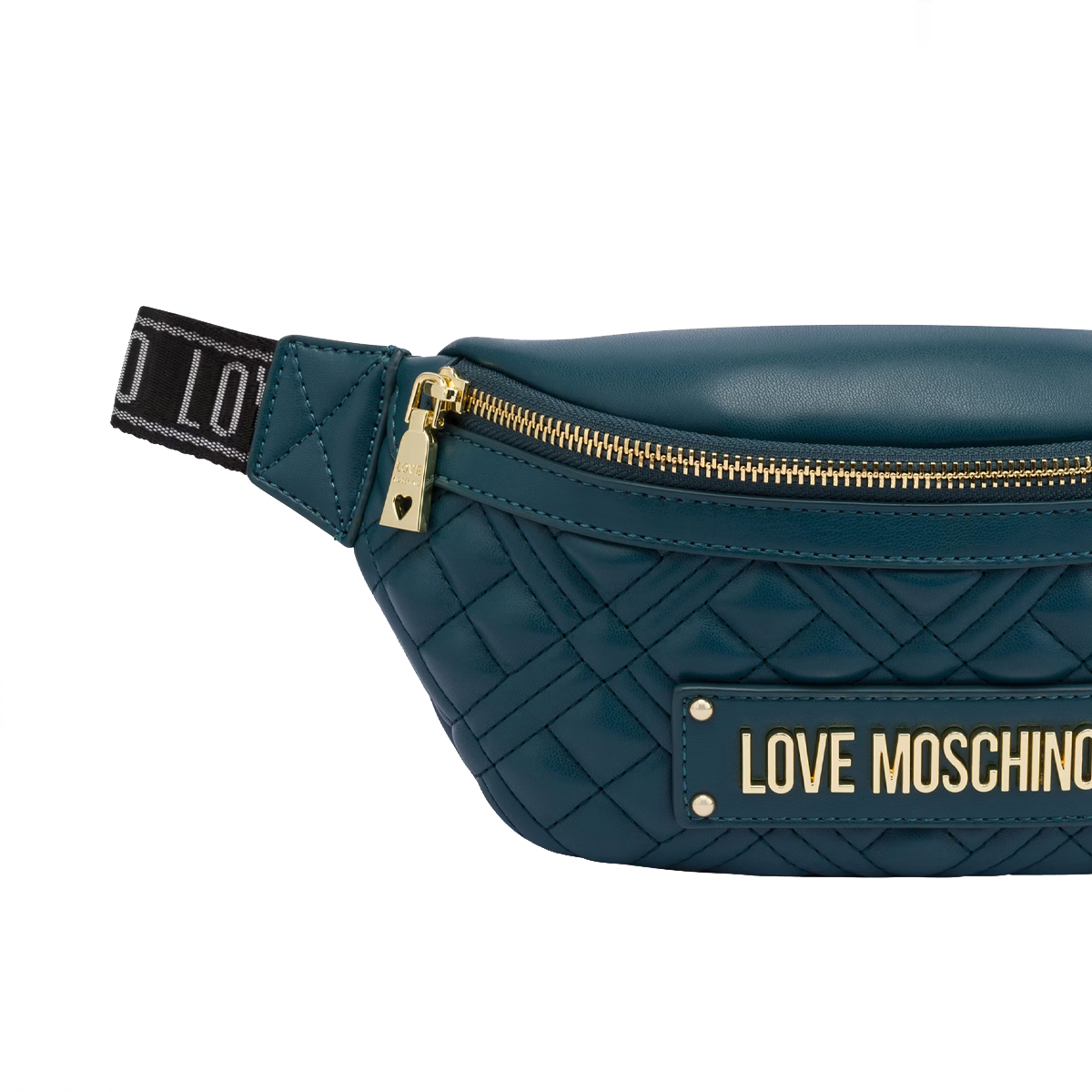 Love Moschino Marsupio Quilted Smeraldo - 4 Love Moschino Marsupio Quilted Smeraldo - 4