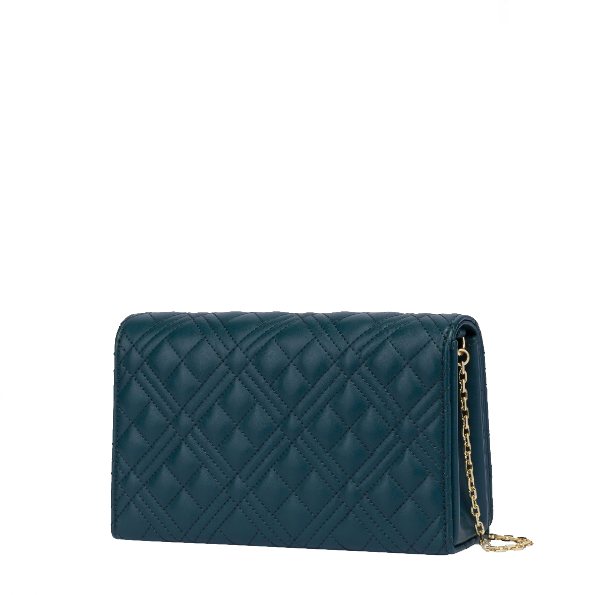 Love Moschino Pochette Quilted Smeraldo - 2 Love Moschino Pochette Quilted Smeraldo - 2