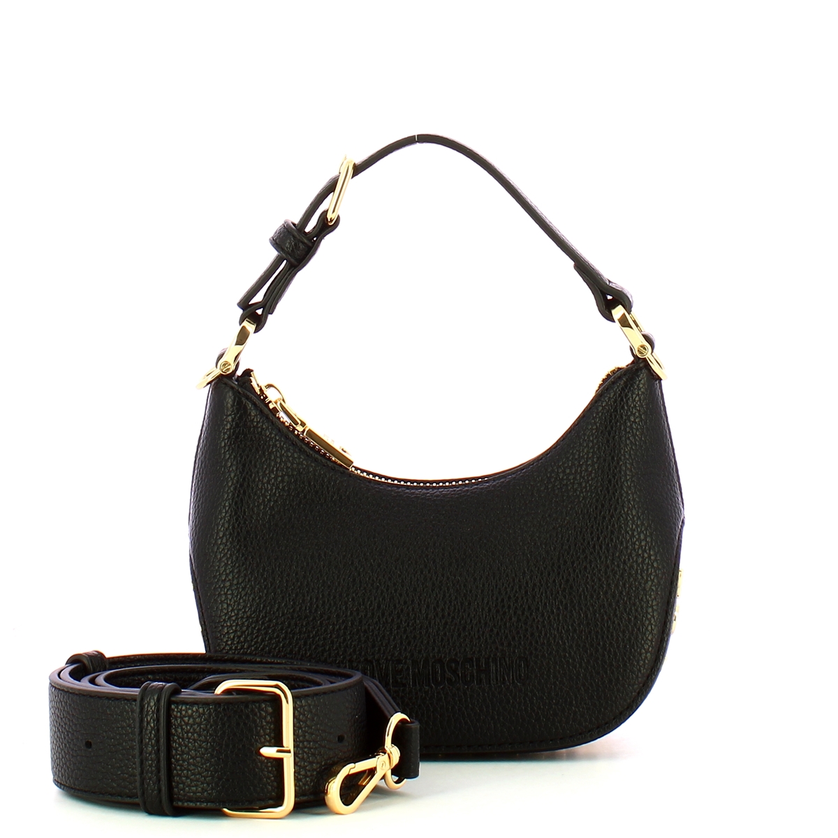 Love Moschino Hobo Bag a mano Mini Nero - 4 Love Moschino Hobo Bag a mano Mini Nero - 4