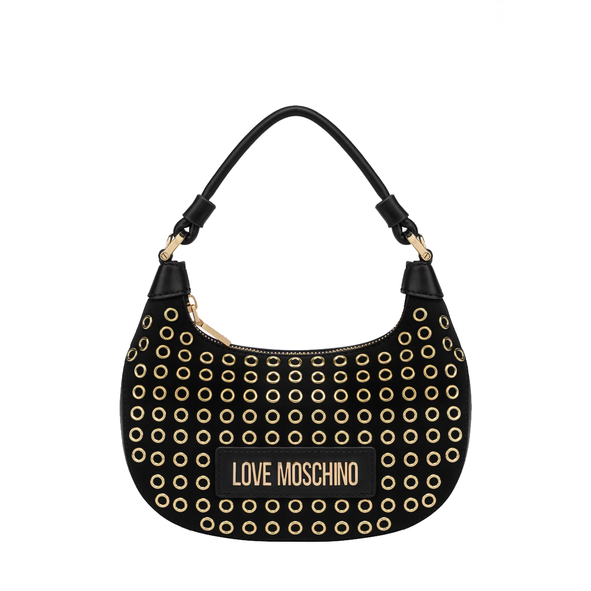 Love Moschino Hobo bag Mini Glam Up Nero - 1 Love Moschino Hobo bag Mini Glam Up Nero - 1