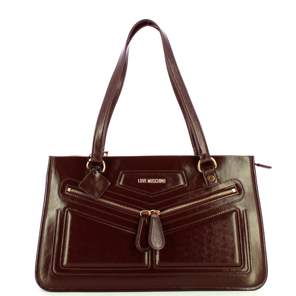 Love Moschino Borsa a spalla Small Testa Moro - 1 Love Moschino Borsa a spalla Small Testa Moro - 1