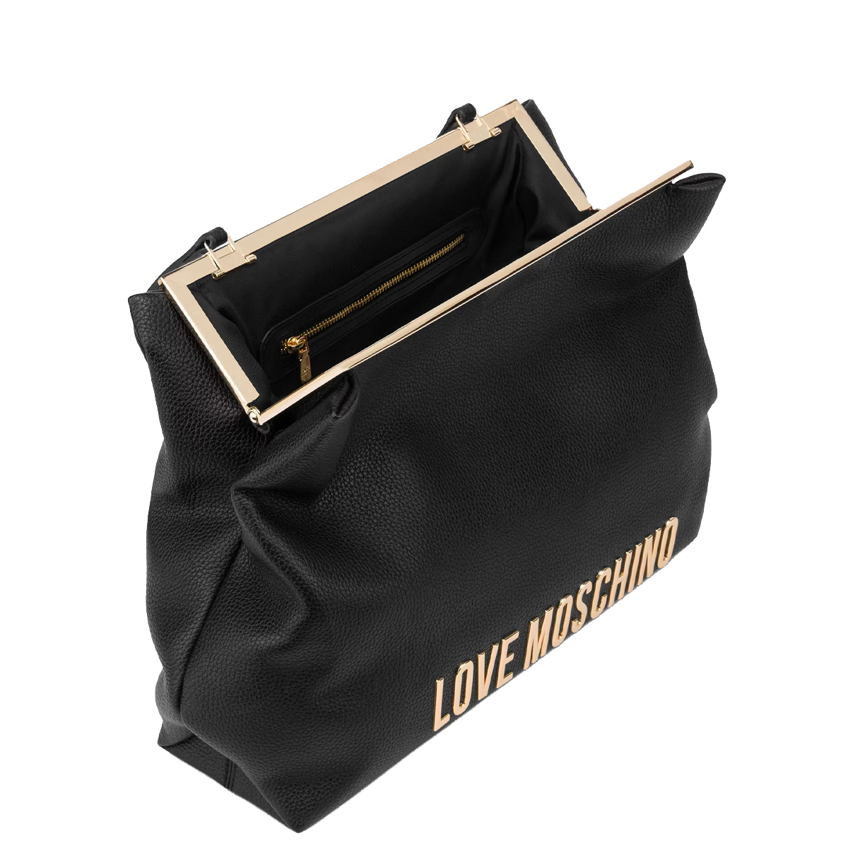 Love Moschino Borsa a spalla Lettering Logo Nero - 3 Love Moschino Borsa a spalla Lettering Logo Nero - 3