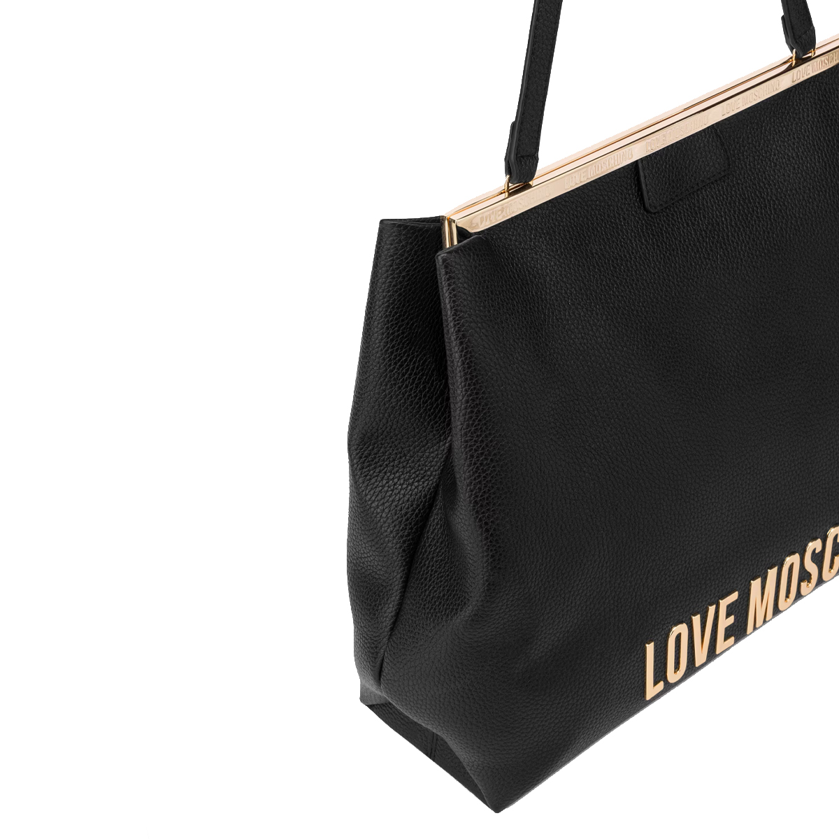 Love Moschino Borsa a spalla Lettering Logo Nero - 4 Love Moschino Borsa a spalla Lettering Logo Nero - 4
