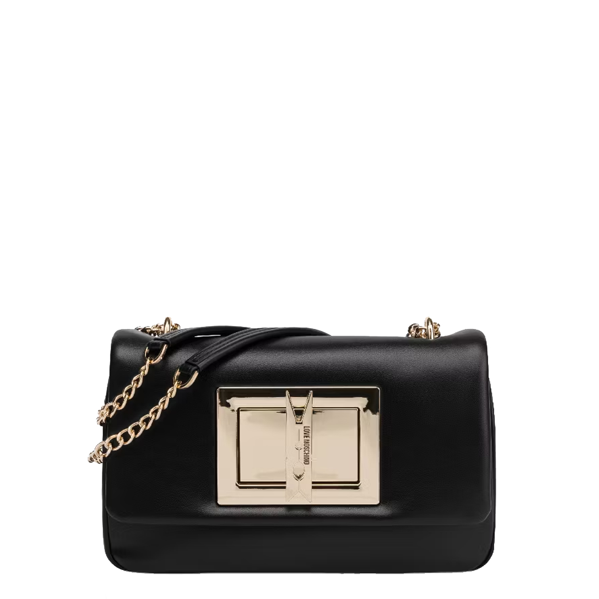 Love Moschino Tracolla Clothespin Nero - 1 Love Moschino Tracolla Clothespin Nero - 1