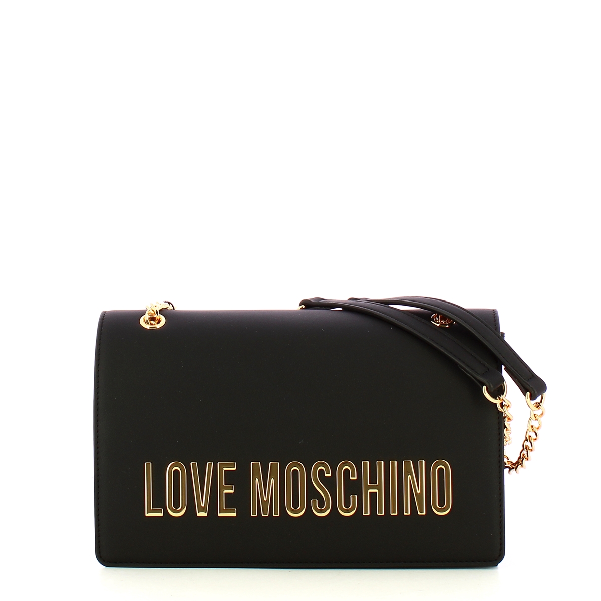 Love Moschino Tracollina Logo Nero - 1 Love Moschino Tracollina Logo Nero - 1