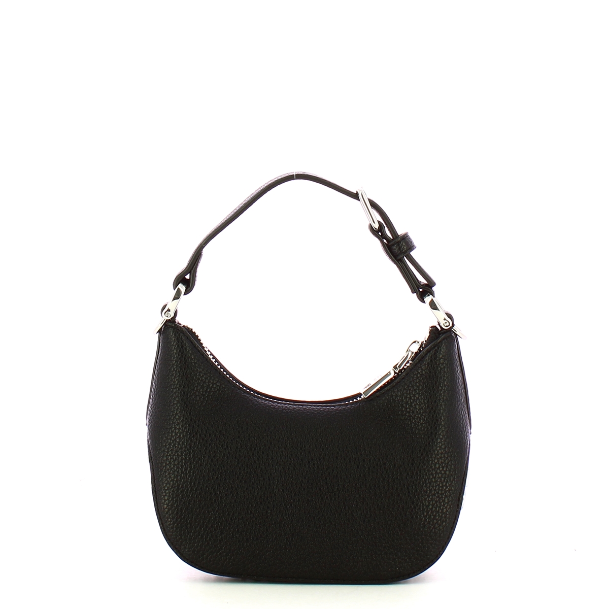 Love Moschino Hobo Bag Giant Logo mini Nero Nikel - 3 Love Moschino Hobo Bag Giant Logo mini Nero Nikel - 3