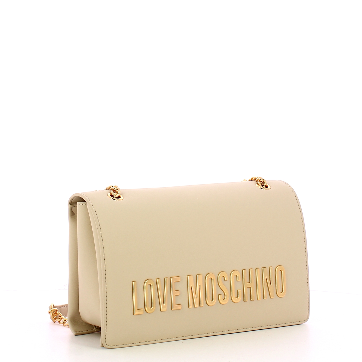 Love Moschino Tracollina Logo Avorio - 2 Love Moschino Tracollina Logo Avorio - 2