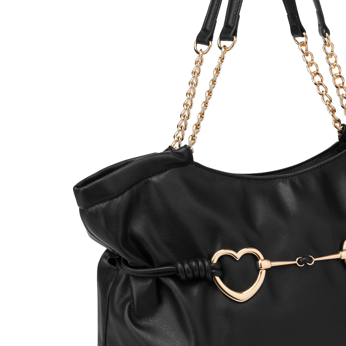 Love Moschino Shopper Hearts Nero - 4 Love Moschino Shopper Hearts Nero - 4