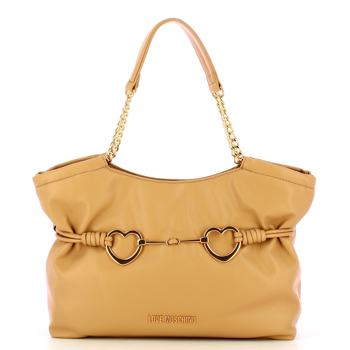 Love Moschino Shopper Hearts Sabbia - 1 Love Moschino Shopper Hearts Sabbia - 1