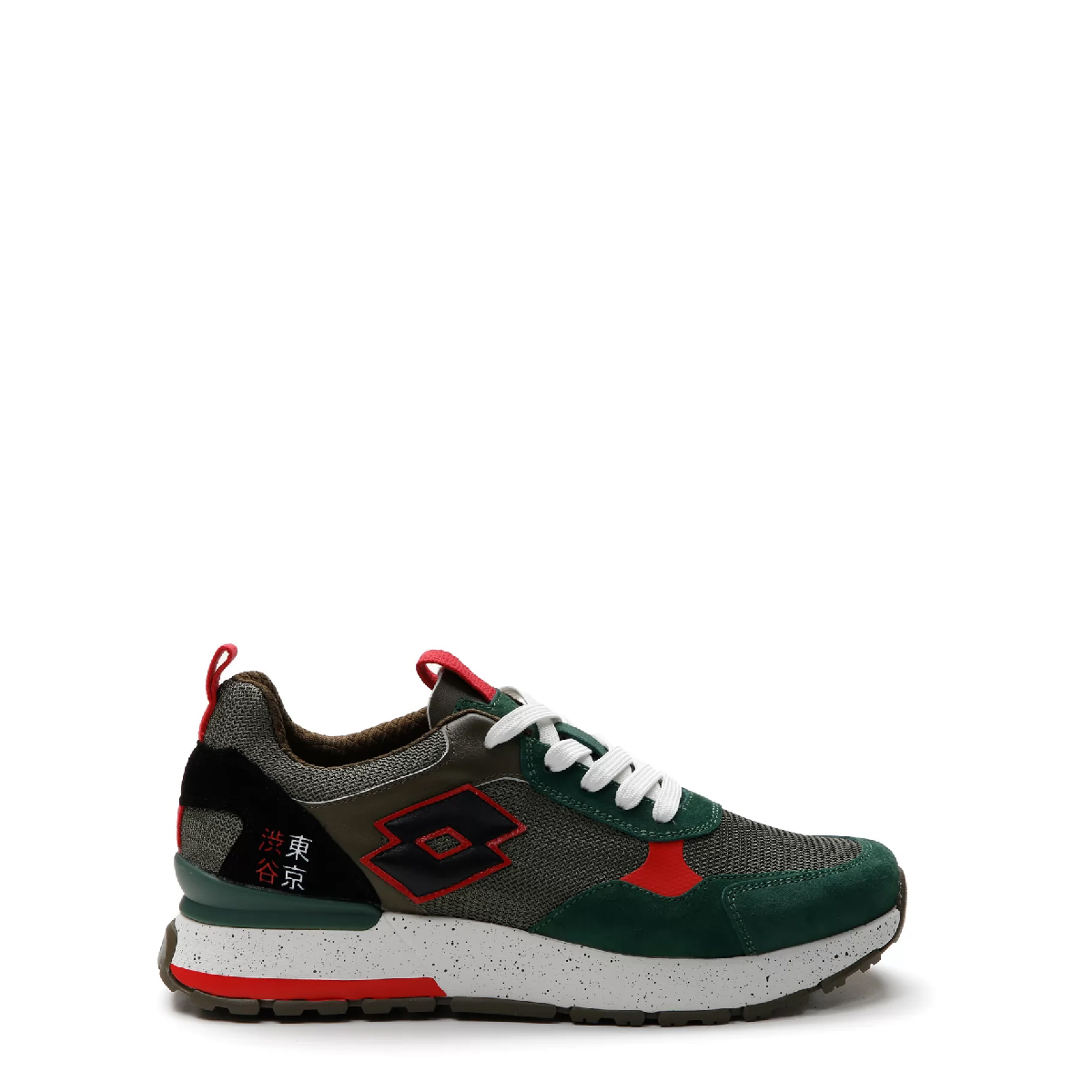 Lotto Sneakers Tokyo Shibuya Sea Spray All Black Duck Green - 1 Lotto Sneakers Tokyo Shibuya Sea Spray All Black Duck Green - 1