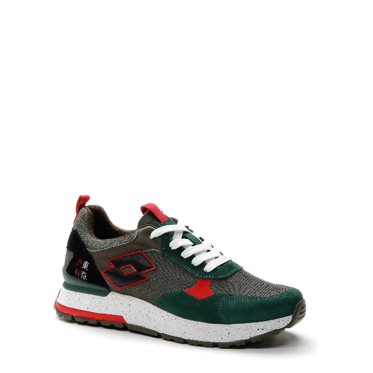 Lotto Sneakers Tokyo Shibuya Sea Spray All Black Duck Green - 2 Lotto Sneakers Tokyo Shibuya Sea Spray All Black Duck Green - 2