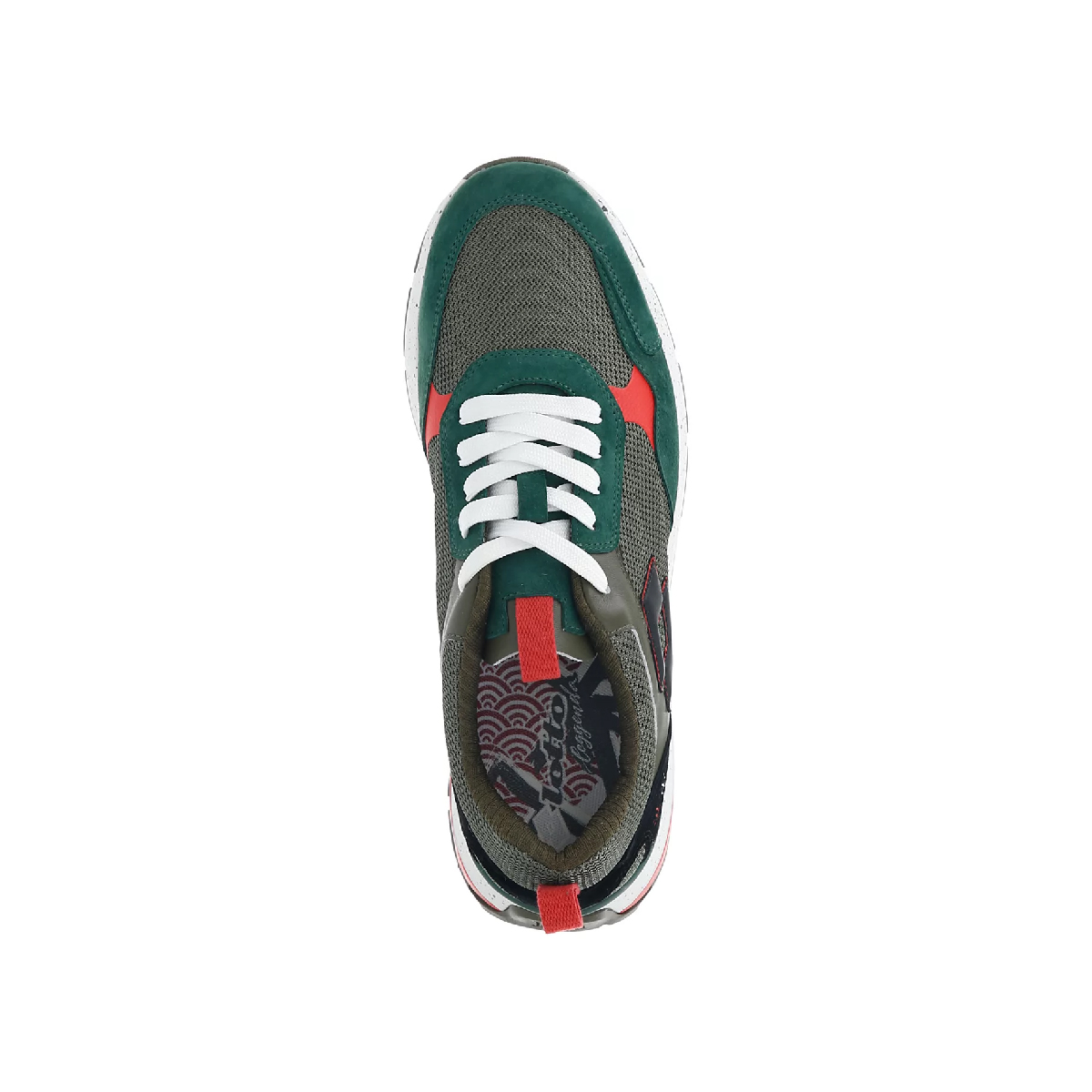 Lotto Sneakers Tokyo Shibuya Sea Spray All Black Duck Green - 4 Lotto Sneakers Tokyo Shibuya Sea Spray All Black Duck Green - 4