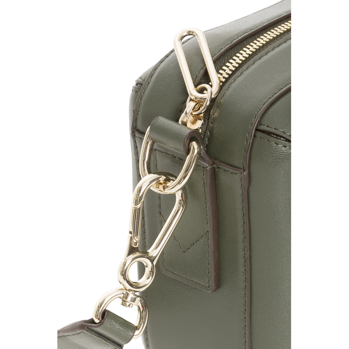 Mandarina Duck Borsa a tracolla in pelle Luna Military Olive - 4 Mandarina Duck Borsa a tracolla in pelle Luna Military Olive - 4