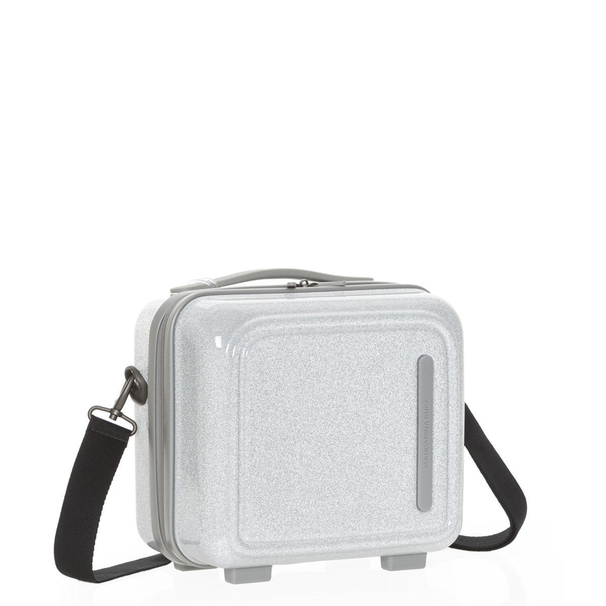 Mandarina Duck Beauty Case LOGODUCK + Glitter Silver - 2 Mandarina Duck Beauty Case LOGODUCK + Glitter Silver - 2
