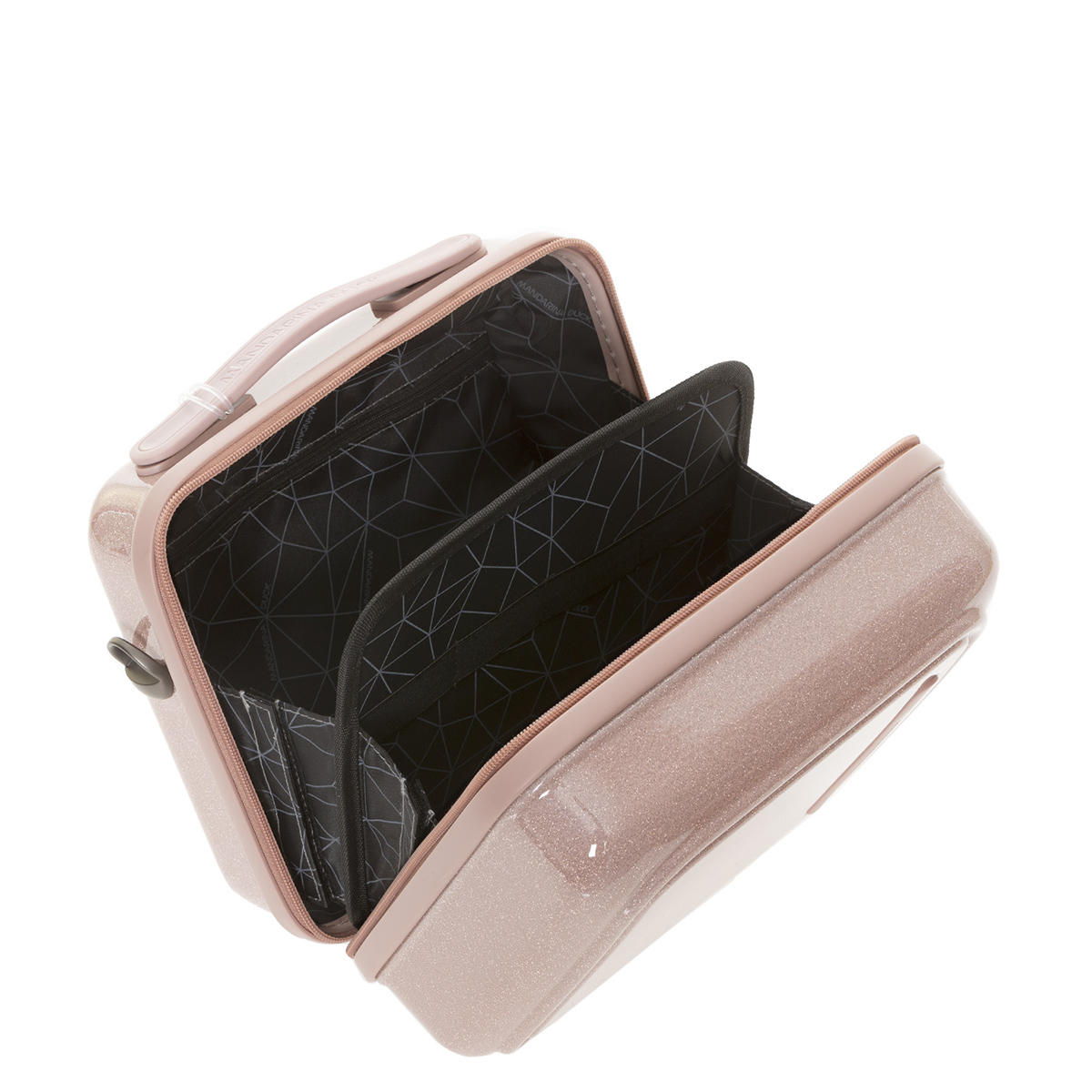 Mandarina Duck Beauty Case LOGODUCK + Glitter Rose - 4 Mandarina Duck Beauty Case LOGODUCK + Glitter Rose - 4