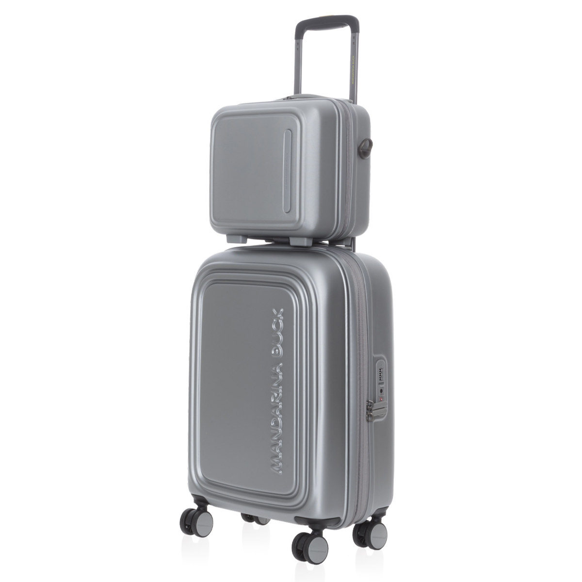 Mandarina Duck Beauty Case LOGODUCK + Silver - 4 Mandarina Duck Beauty Case LOGODUCK + Silver - 4