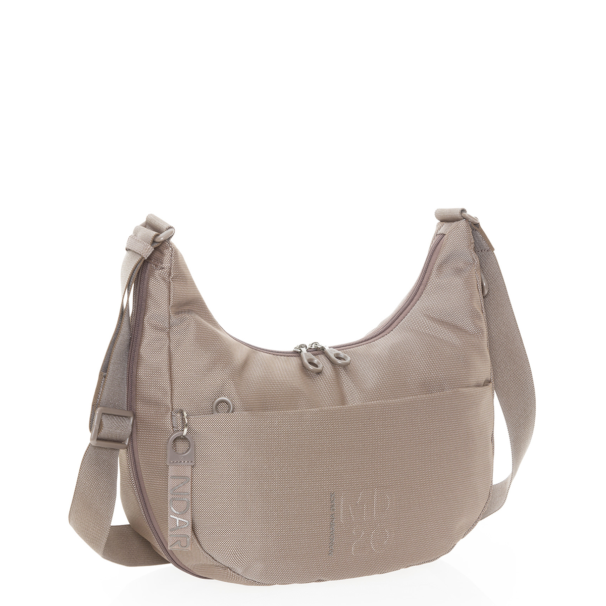Mandarina Duck Borsa a tracolla espandibile MD20 Taupe - 2 Mandarina Duck Borsa a tracolla espandibile MD20 Taupe - 2