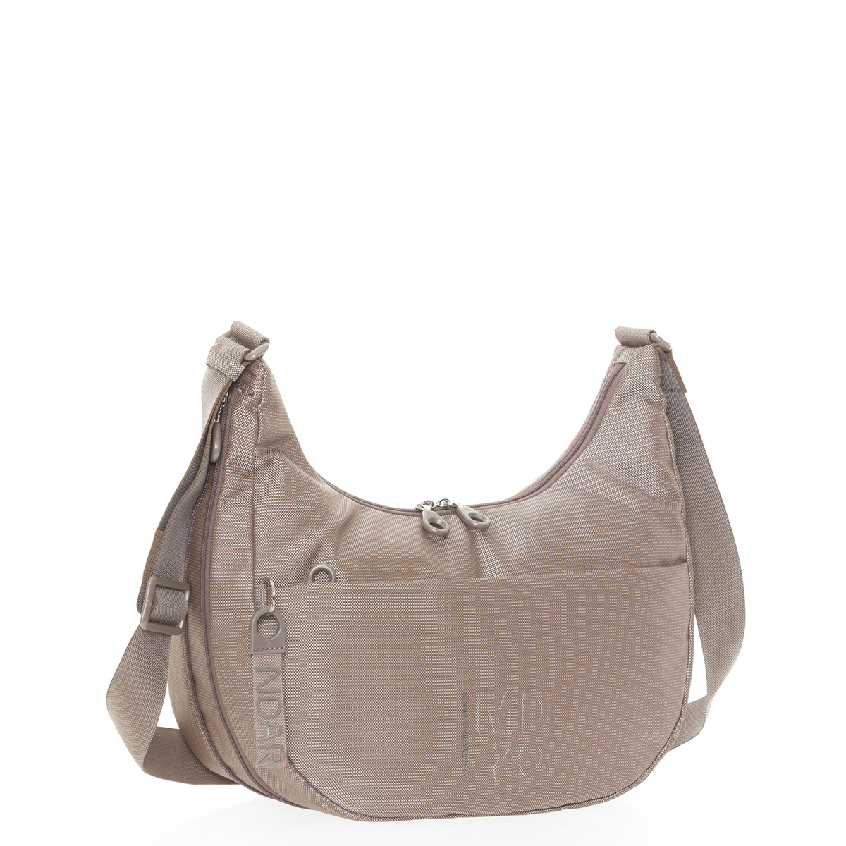 Mandarina Duck Borsa a tracolla espandibile MD20 Taupe - 3 Mandarina Duck Borsa a tracolla espandibile MD20 Taupe - 3