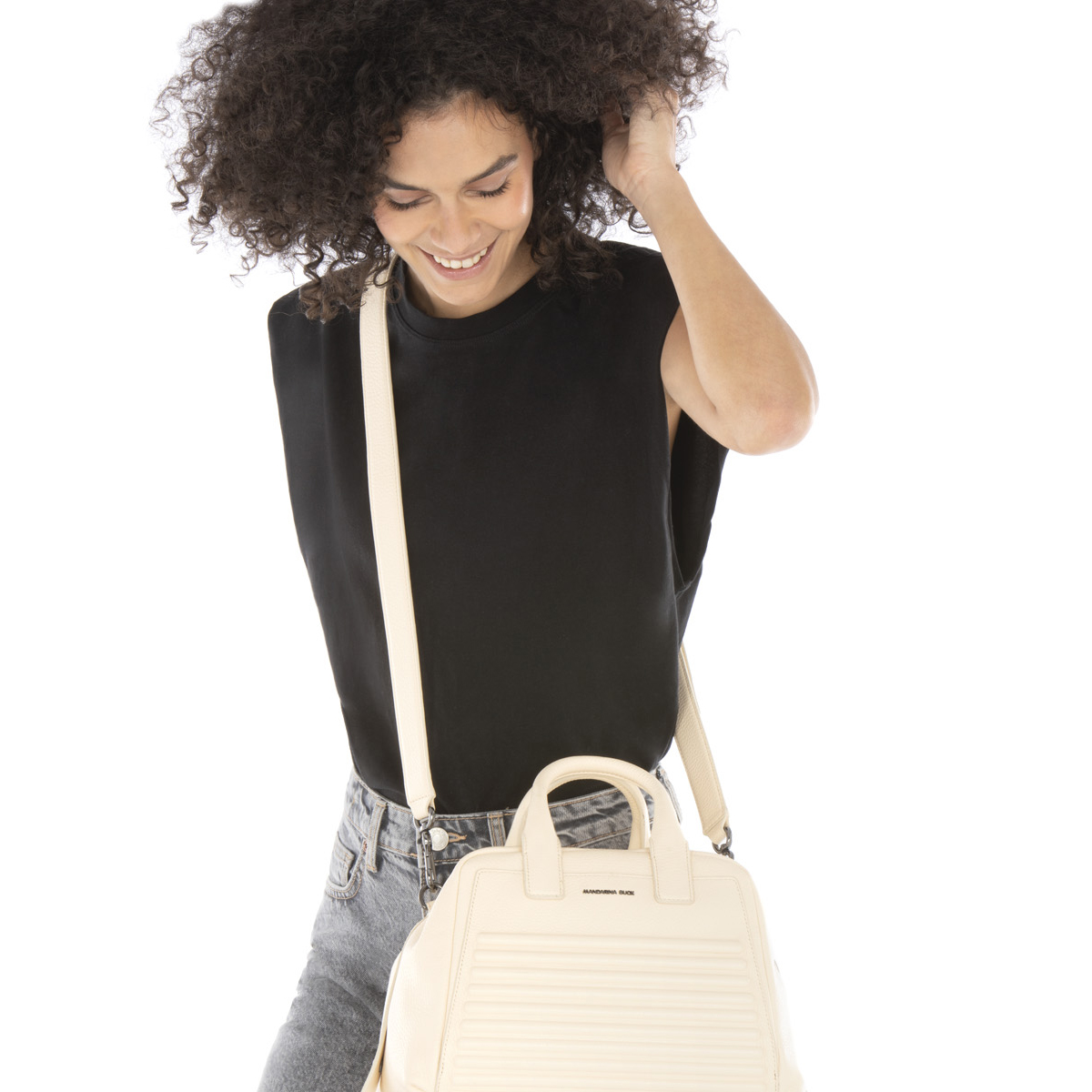 Mandarina Duck Borsa a mano Small I-Con Macadamia - 5 Mandarina Duck Borsa a mano Small I-Con Macadamia - 5