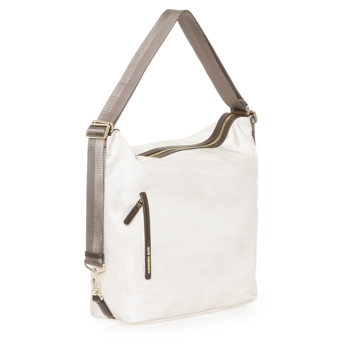 Mandarina Duck Hobo Bag Hunter Whitecap Gray - 2 Mandarina Duck Hobo Bag Hunter Whitecap Gray - 2