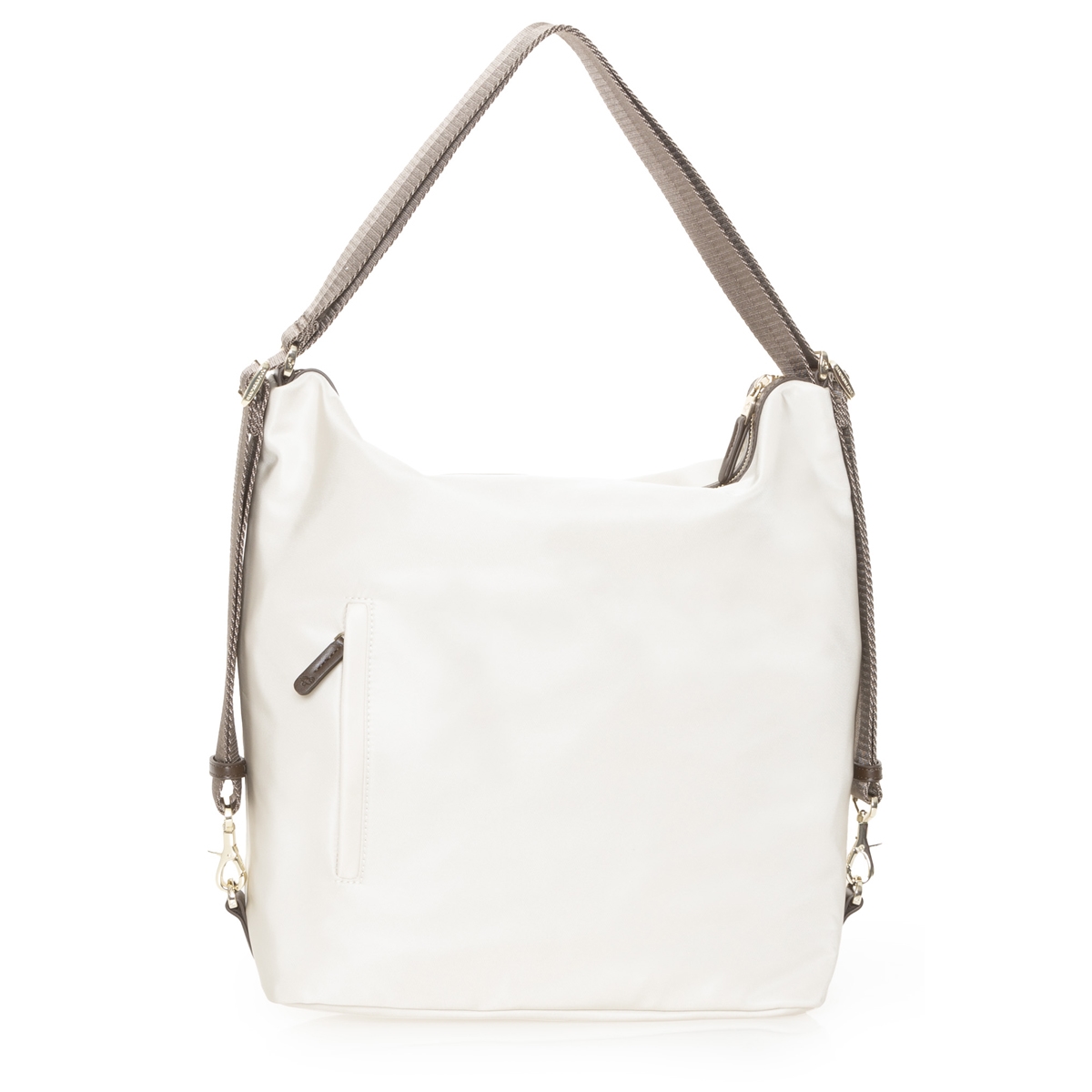 Mandarina Duck Hobo Bag Hunter Whitecap Gray - 3 Mandarina Duck Hobo Bag Hunter Whitecap Gray - 3