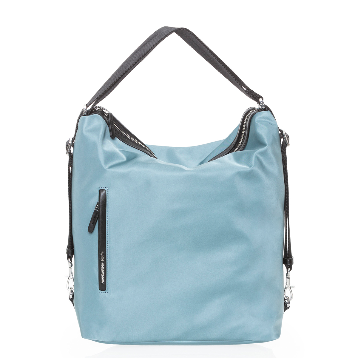 Mandarina Duck Hobo Bag Hunter Smoke Blue - 1 Mandarina Duck Hobo Bag Hunter Smoke Blue - 1