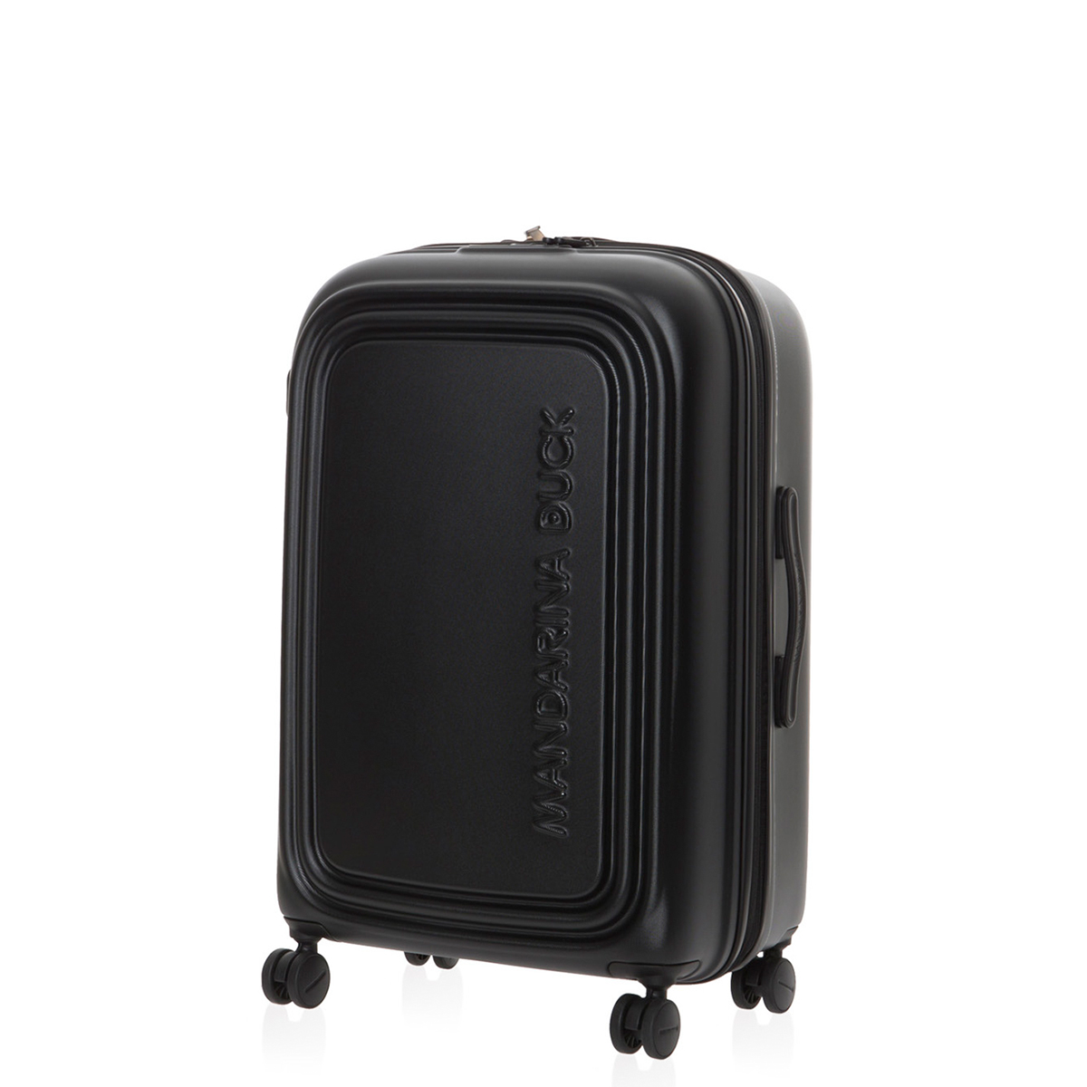 Mandarina Duck Trolley Medio Espandibile 69 cm LOGODUCK + Duck Black - 1 Mandarina Duck Trolley Medio Espandibile 69 cm LOGODUCK + Duck Black - 1