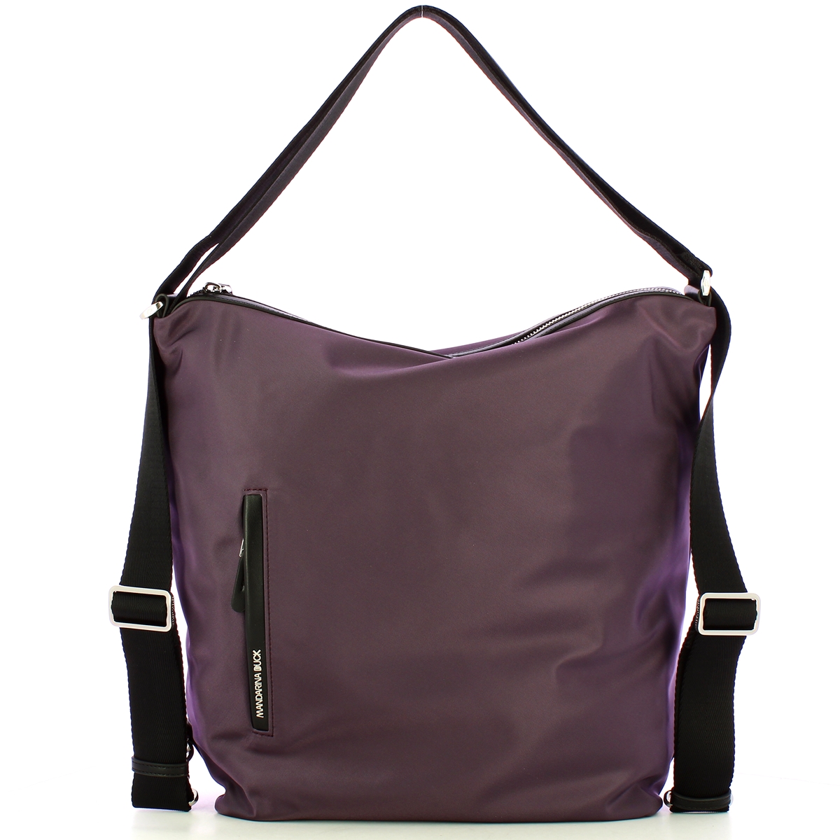 Mandarina Duck Hobo Bag Trasformabile Hunter Plum Perfect - 1 Mandarina Duck Hobo Bag Trasformabile Hunter Plum Perfect - 1
