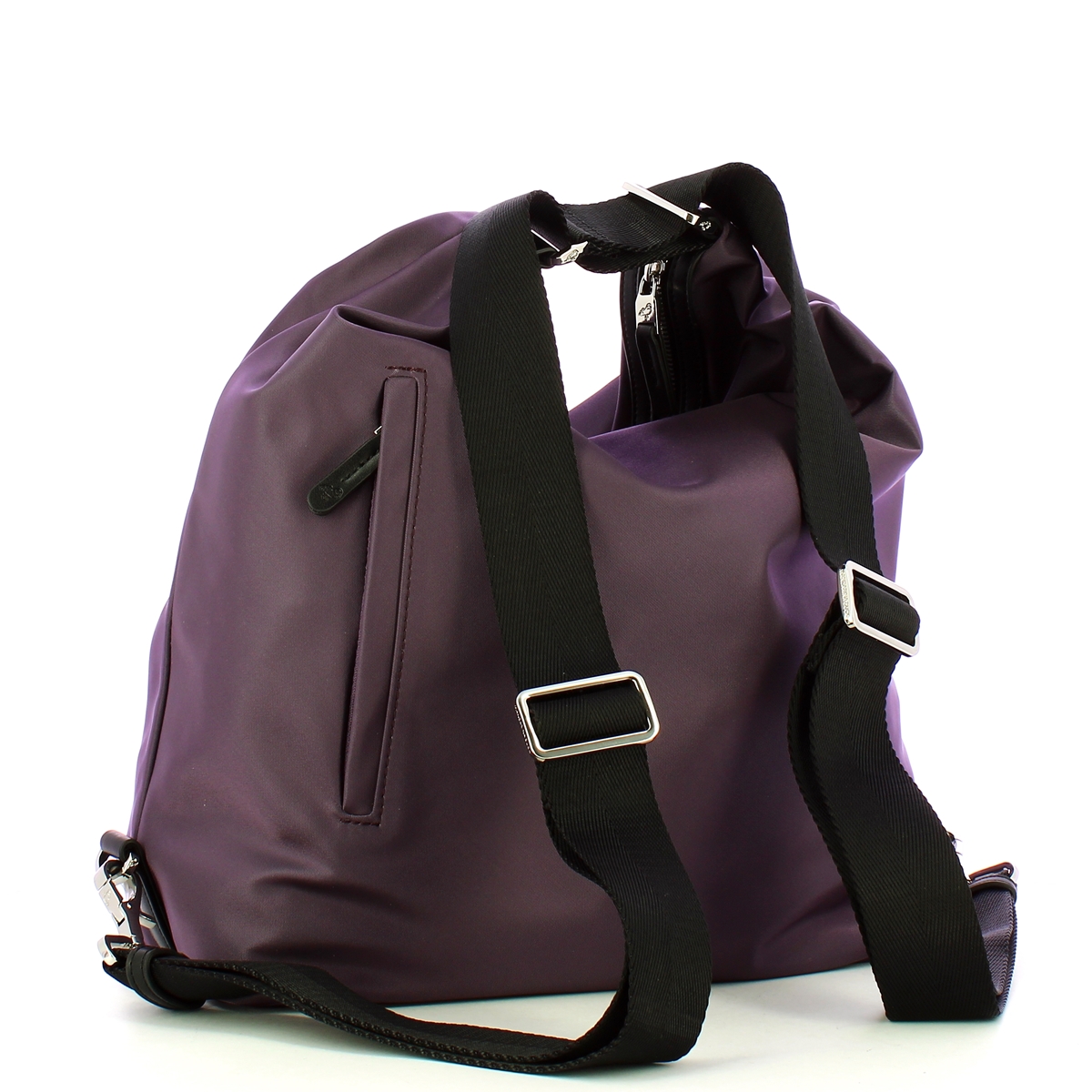 Mandarina Duck Hobo Bag Trasformabile Hunter Plum Perfect - 4 Mandarina Duck Hobo Bag Trasformabile Hunter Plum Perfect - 4