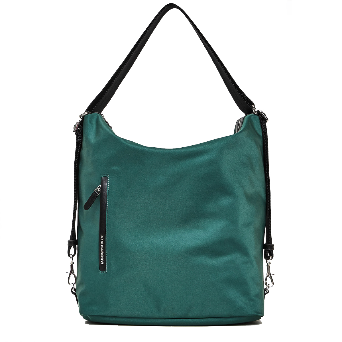 Mandarina Duck Hobo Bag Trasformabile Hunter Rain Forest - 1 Mandarina Duck Hobo Bag Trasformabile Hunter Rain Forest - 1