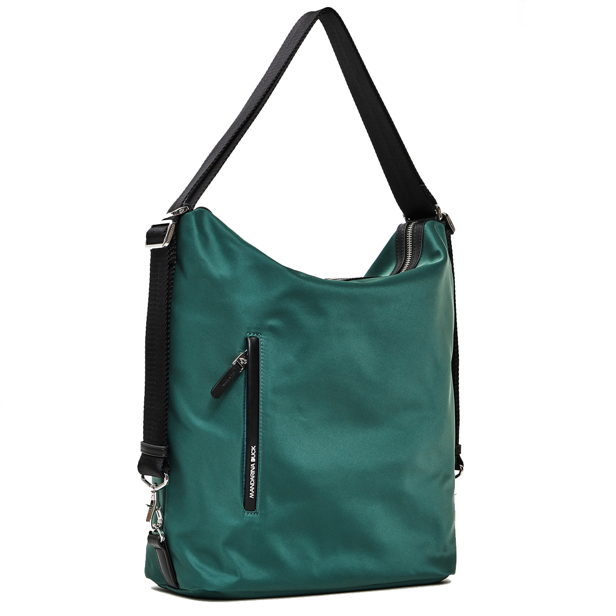 Mandarina Duck Hobo Bag Trasformabile Hunter Rain Forest - 2 Mandarina Duck Hobo Bag Trasformabile Hunter Rain Forest - 2