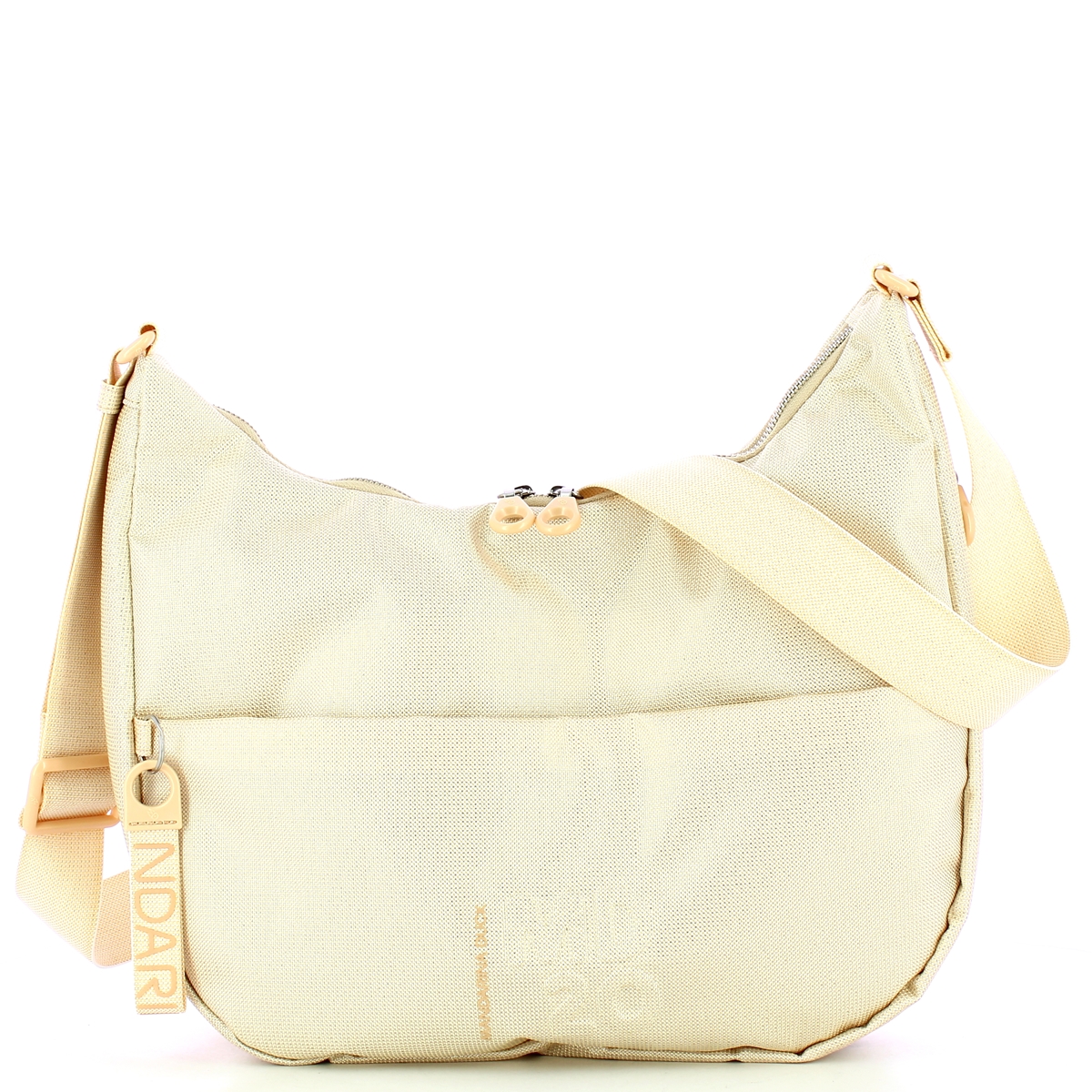 Mandarina Duck Borsa a mezzaluna Espandibile MD20 Lux Butter Lux - 1 Mandarina Duck Borsa a mezzaluna Espandibile MD20 Lux Butter Lux - 1