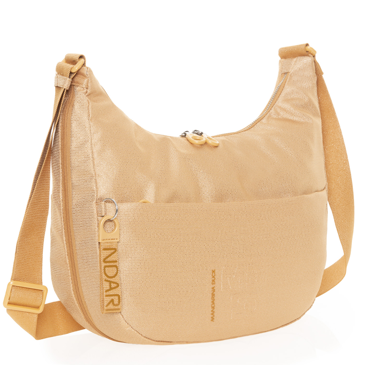 Mandarina Duck Borsa a mezzaluna Espandibile MD20 Lux Mustard Lux - 2 Mandarina Duck Borsa a mezzaluna Espandibile MD20 Lux Mustard Lux - 2