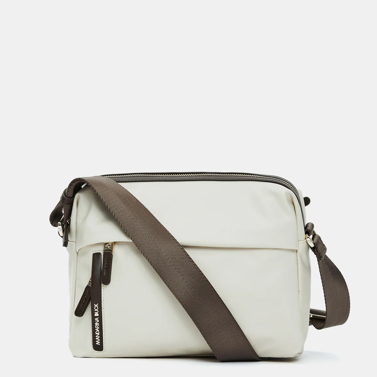 Mandarina Duck Tracolla Hunter media Whitecap Gray - 1 Mandarina Duck Tracolla Hunter media Whitecap Gray - 1