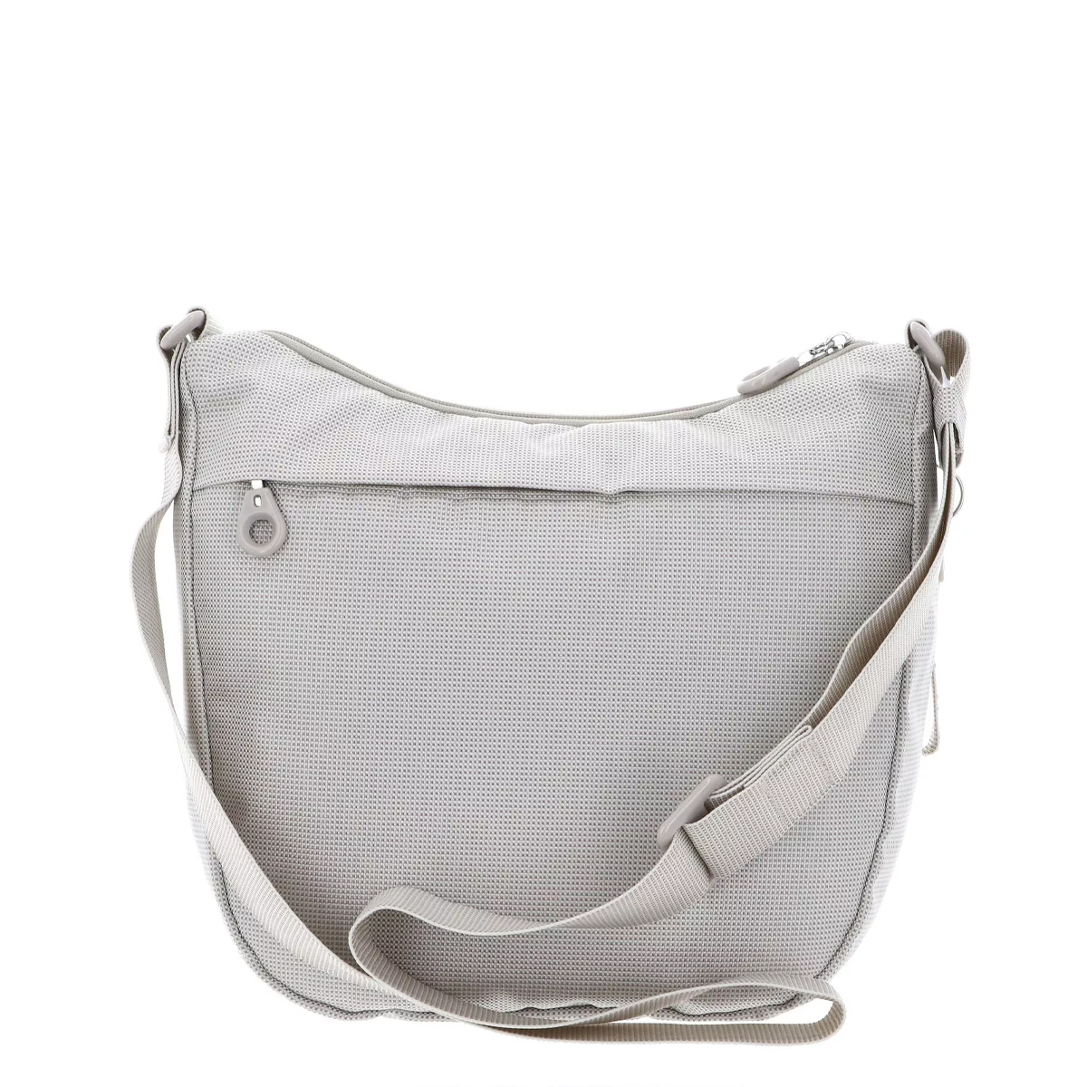 Mandarina Duck Hobo Bag MD20 Whitecap Gray - 3 Mandarina Duck Hobo Bag MD20 Whitecap Gray - 3